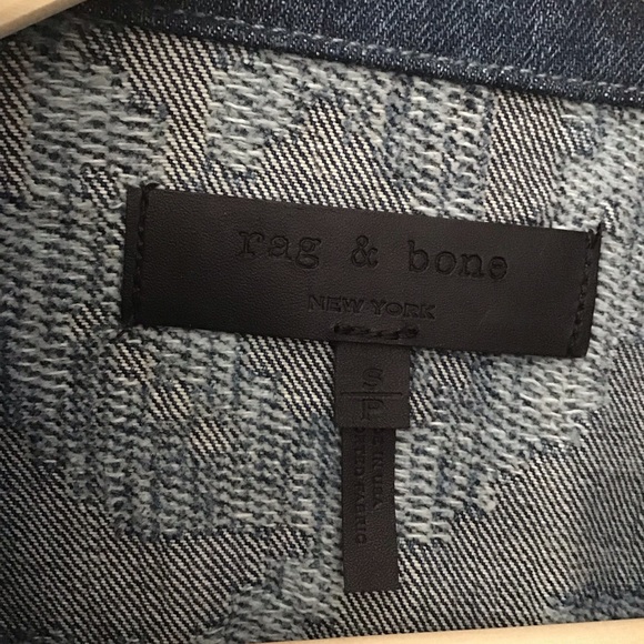 NWOT Rag & Bone Concord Denim Jacket (S) - Picture 5 of 7